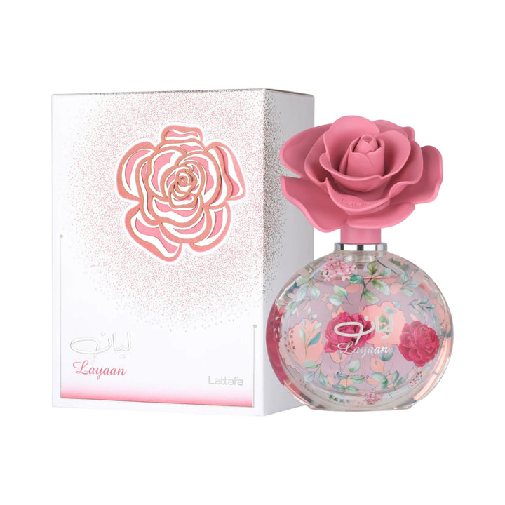 Layaan 100ml EDP by Lattafa – Fresh Green Floral Perfume