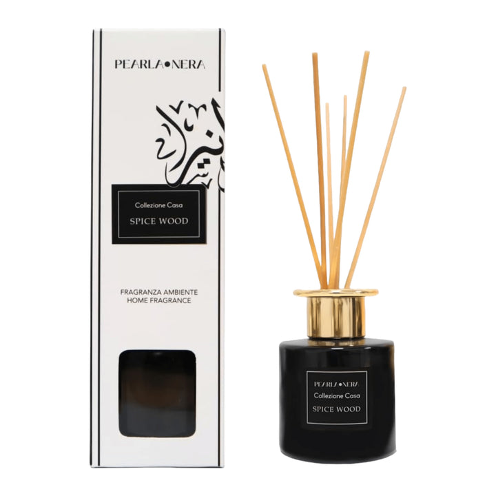Spice Wood Reed Diffuser by Pearla Nera - 100ml Home Scent