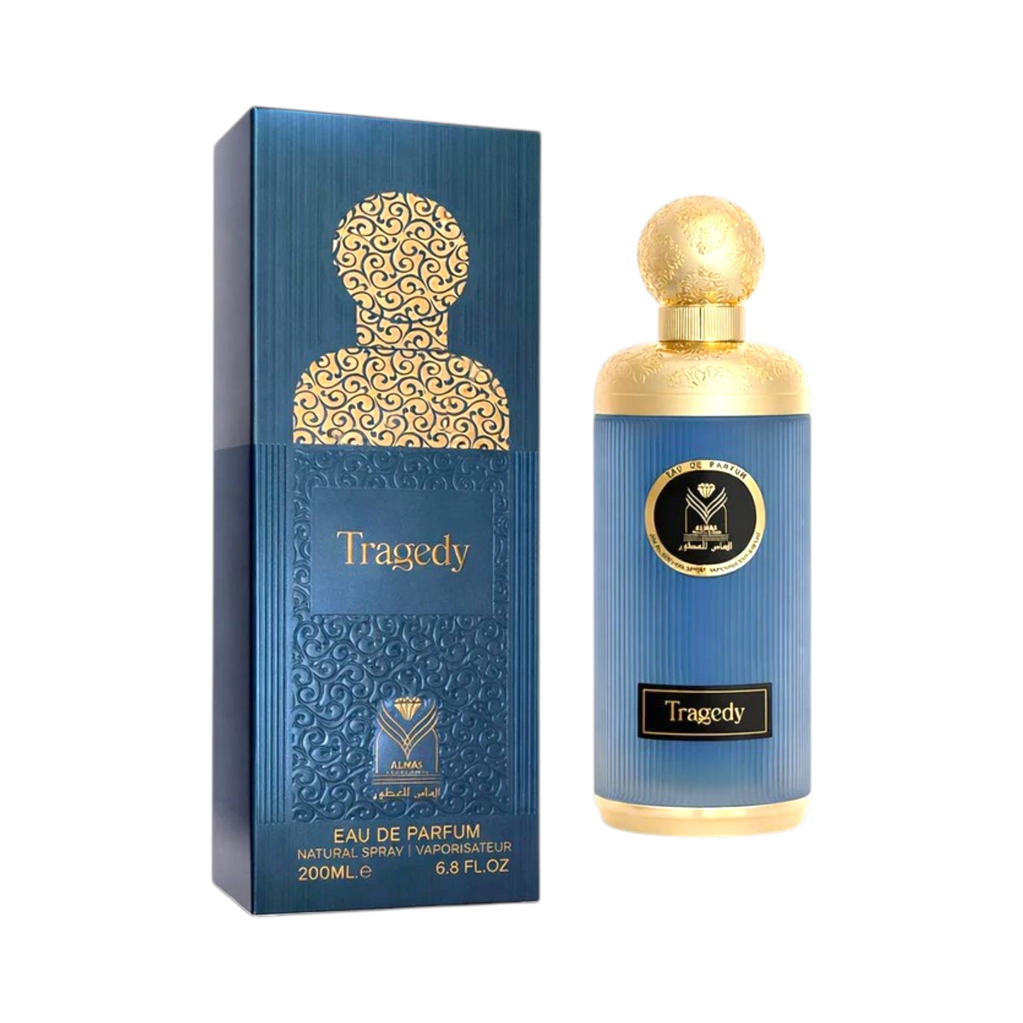 Tragedy 200ml eau de parfum Almas Perfumes