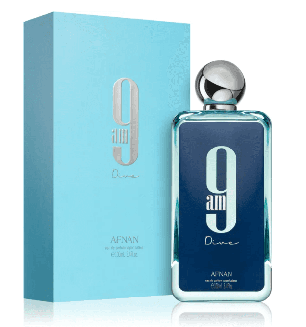 Afnan 9 AM Dive Eau De Parfum 100ml - Invigorating Perfume Online