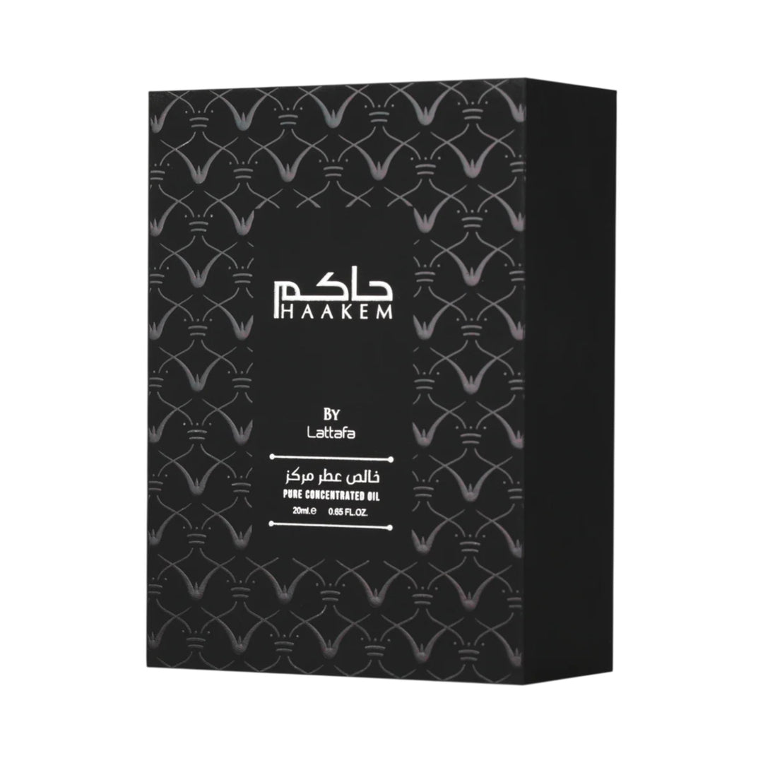 Haakem Pure 20ml Concentrated Oil by Lattafa – Spicy Patchouli Perfume