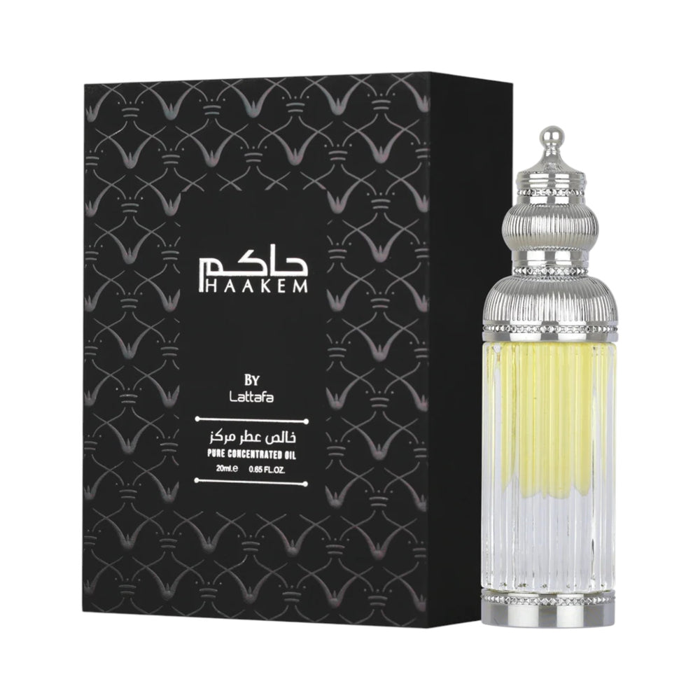 Haakem Pure 20ml Concentrated Oil by Lattafa – Spicy Patchouli Perfume
