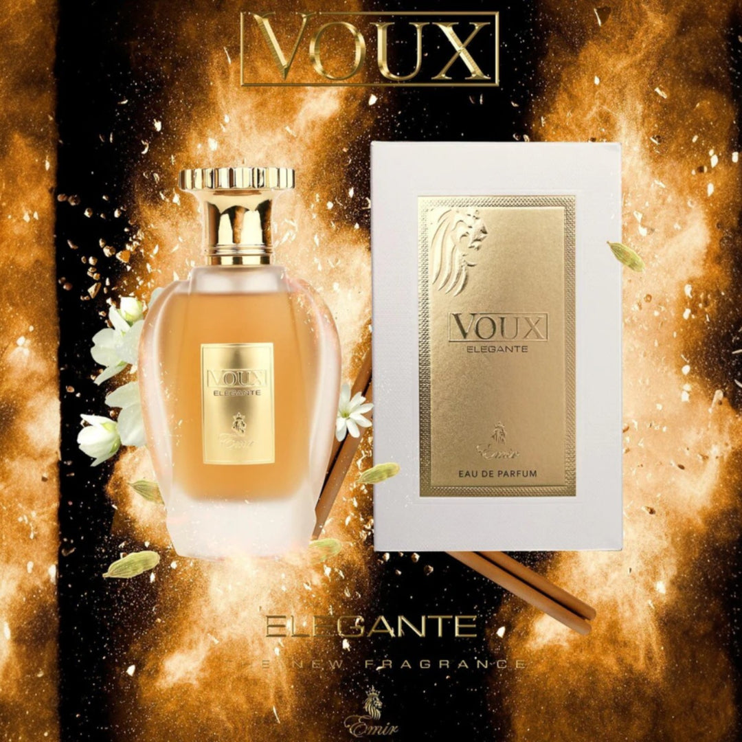 Voux Elegante 100ml EDP by Emir – Timeless Bergamot and Tobacco Fragrance