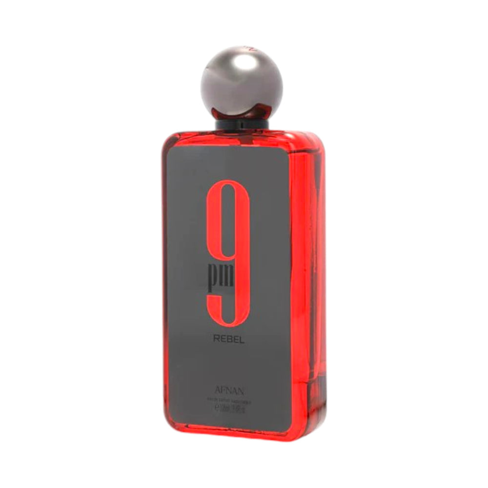 9PM Rebel 100ml EDP by Afnan – Sophisticated Fruity and Amber Scent