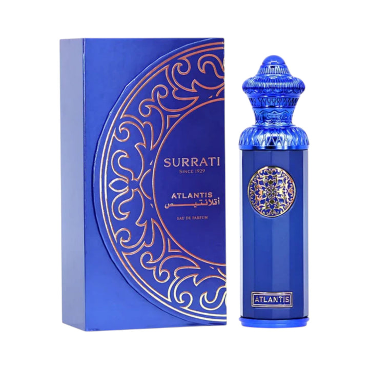 Atlantis 140ml Eau De Parfum by Surrati – Marine Amber Musk Perfume
