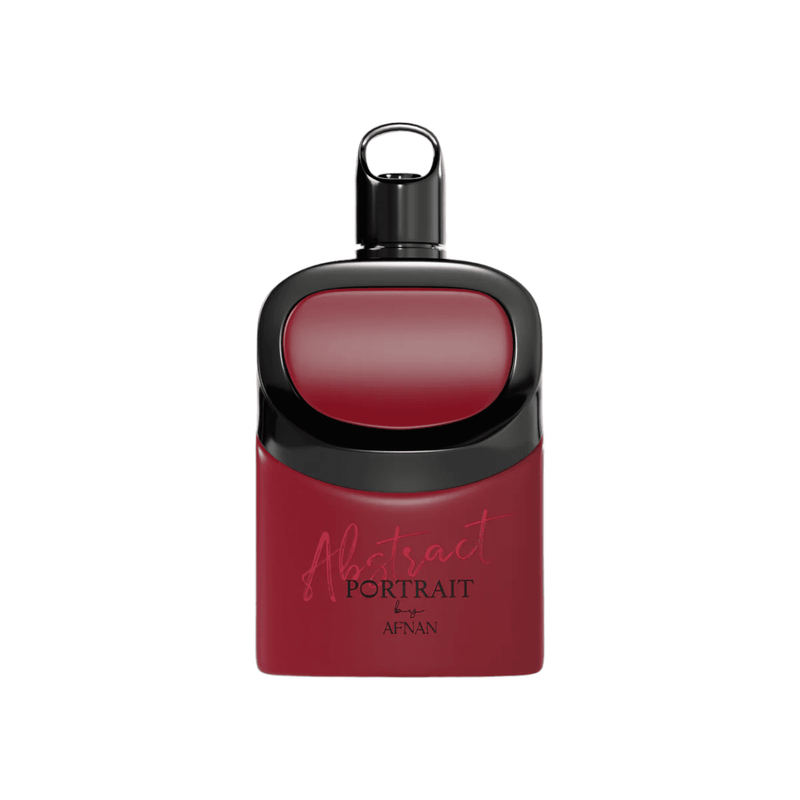 Elegant 100ml bottle of Afnan Abstract Portrait Eau De Parfum, showcasing its sophisticated and timeless fragrance.
