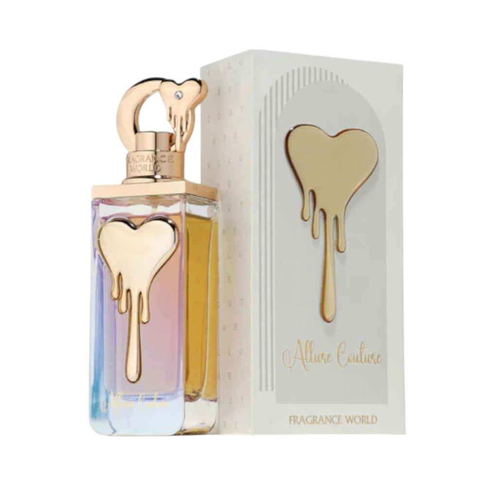 Allure Couture 100ml EDP by Fragrance World – Sweet Lemon Rum Vanilla Perfume
