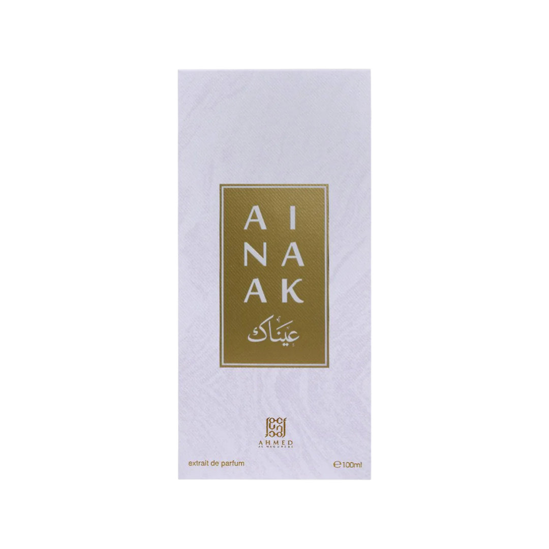 Ainaak 100ml Extrait by Ahmed Al Maghribi – Fresh Oud Perfume