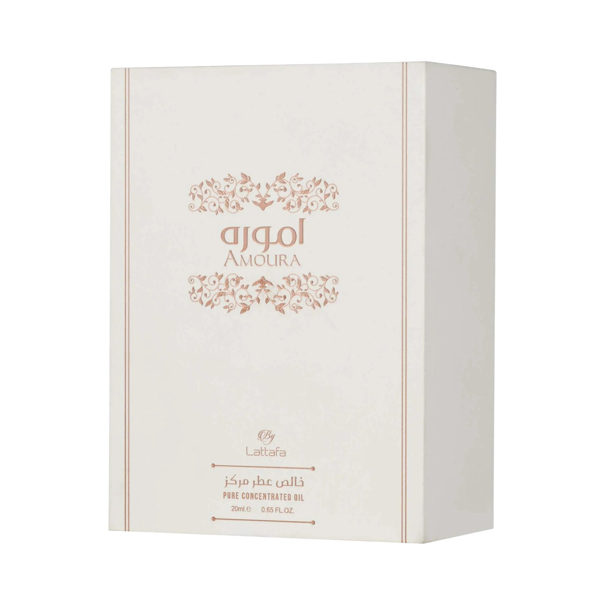 Amoura Pure 20ml Concentrated Oil by Lattafa – Almond Vanilla Perfume
