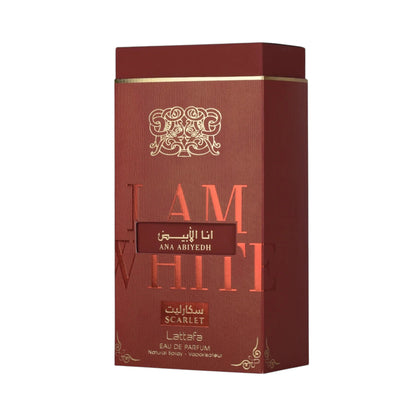 Ana Abiyedh Scarlet 60ml EDP by Lattafa – Cherry Rose Vanilla Perfume