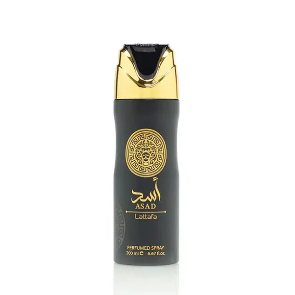 Asad Deodorant 200ml by Lattafa – Spicy Amber Body Spray