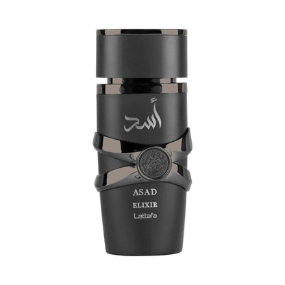 Asad Elixir 100ml EDP by Lattafa – Amber Vanilla Men’s Perfume