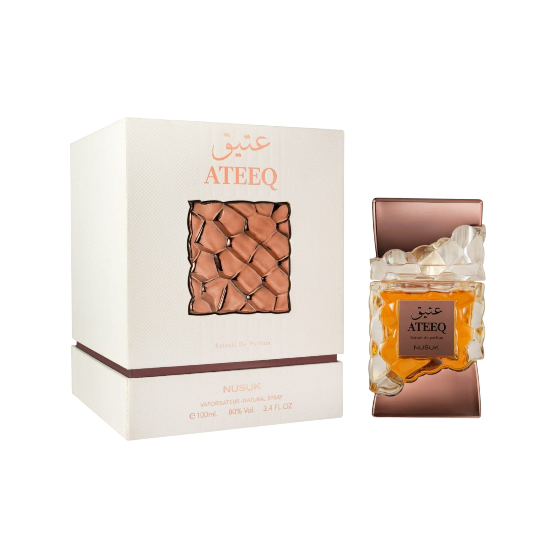 Ateeq 100ml Extrait by Nusuk – Sweet Tobacco Perfume