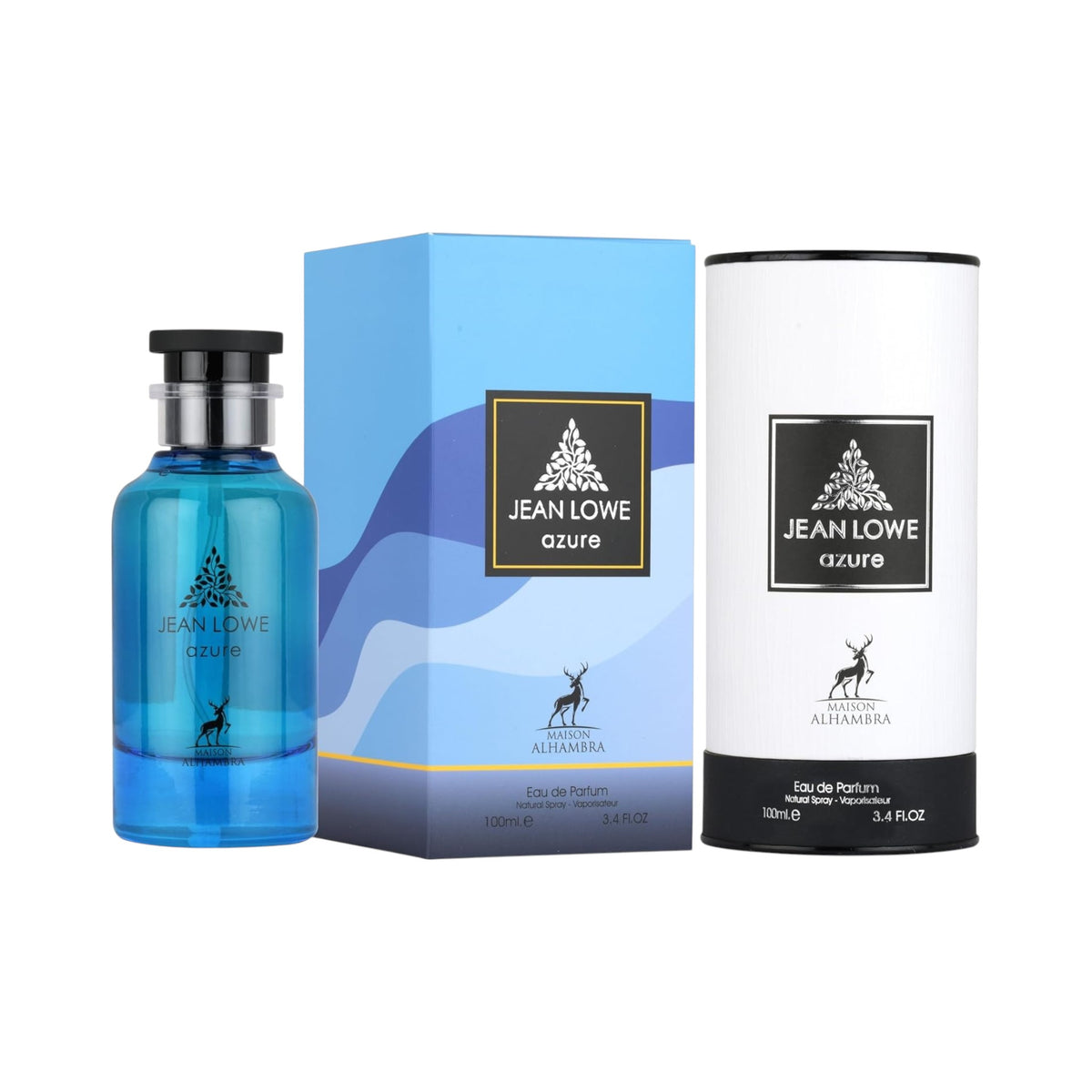 Jean Lowe Azure 100ml EDP by Maison Alhambra – Bright Citrus and Ambergris Perfume
