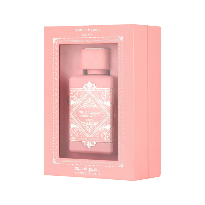 Lattafa Badee Al Oud Noble Blush – Delicate Rose and Vanilla Perfume