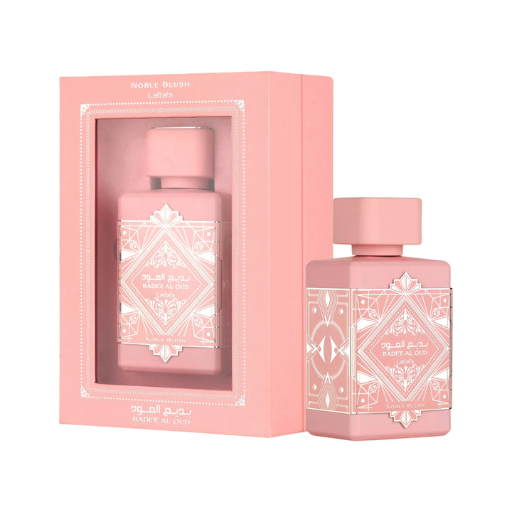 Lattafa Badee Al Oud Noble Blush – Delicate Rose and Vanilla Perfume