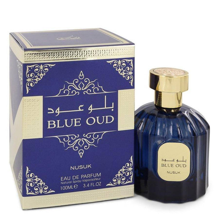 Blue Oud Perfume 100ml Eau De Parfum by Nusuk - Unisex Premium Parfum