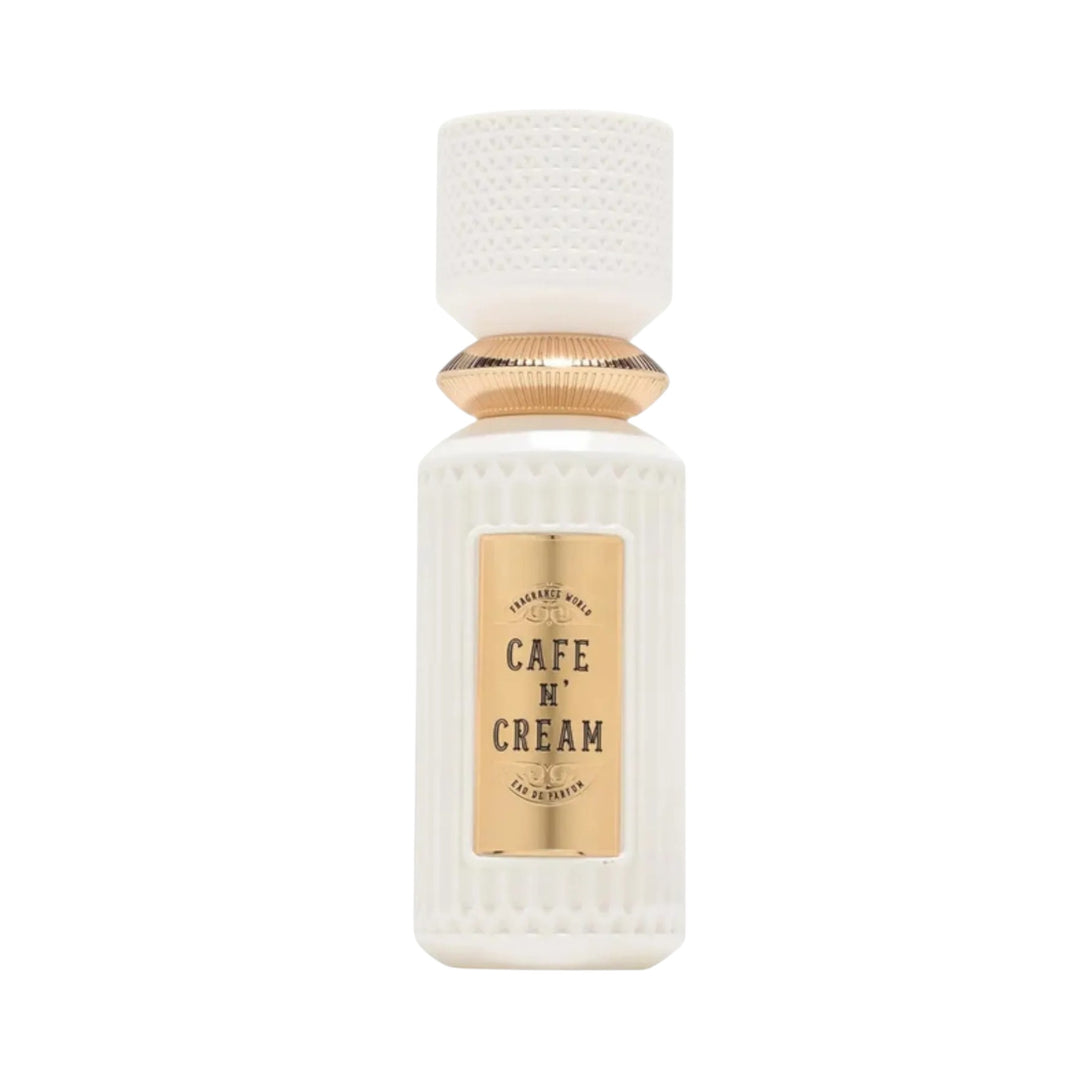 Cafe N’ Cream 100ml EDP by Fragrance World – Coffee Cream Vanilla Perfume