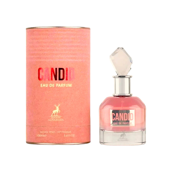 Candid 100ml EDP by Maison Alhambra bottle design