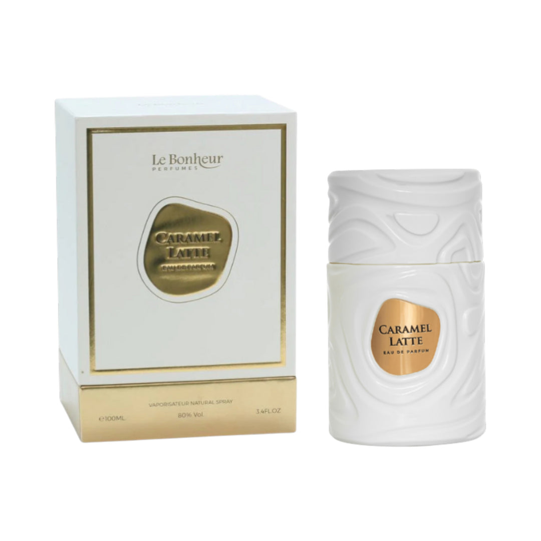 Caramel Latte 100ml EDP by Le Bonheur – Creamy Gourmand Perfume