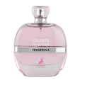 Close-up of Chants Tenderina Perfume bottle, highlighting its luxurious design and the essence of confidence it exudes.