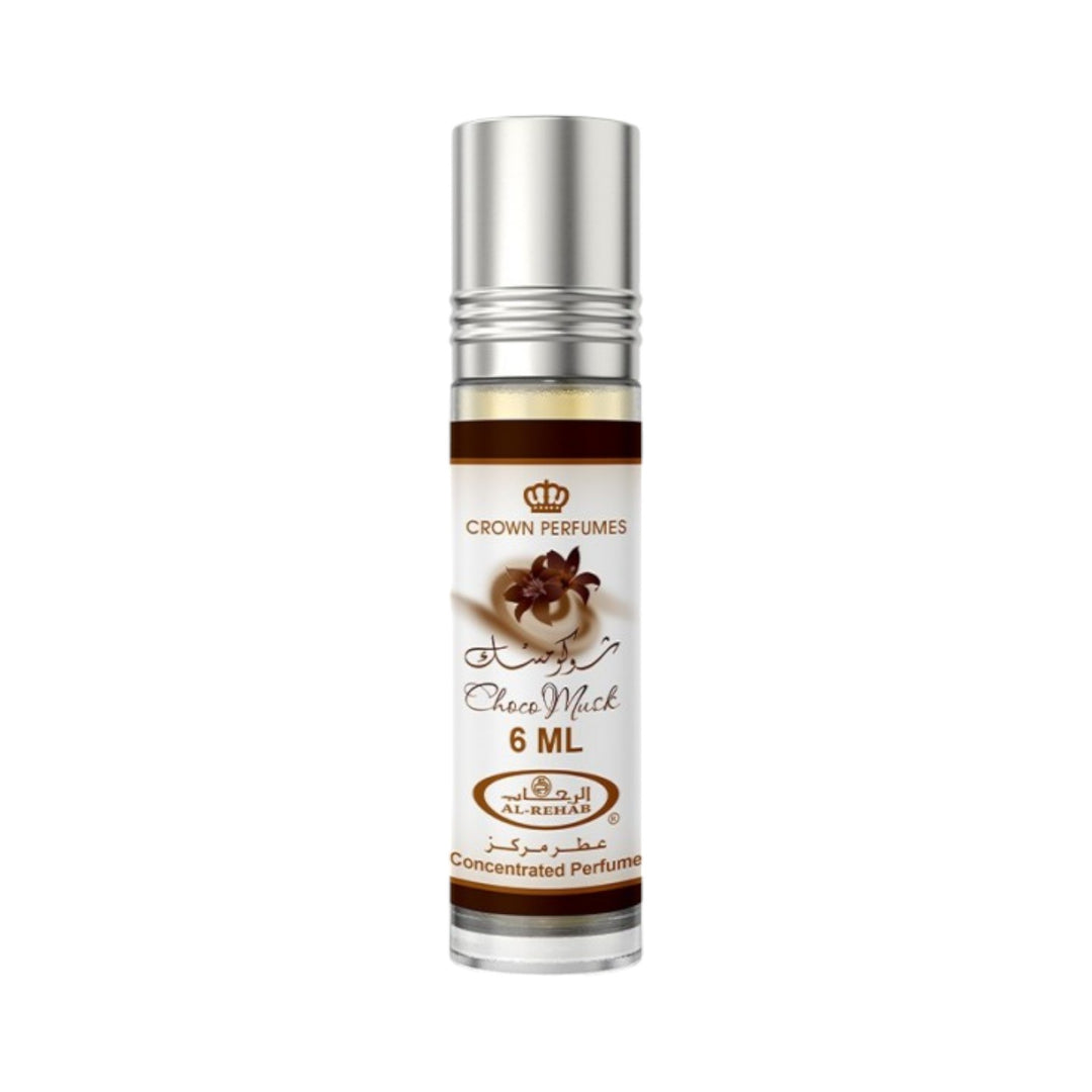 Choco Musk 6ml Roll-On Perfume Oil by Al Rehab – Sweet Chocolate Scent
