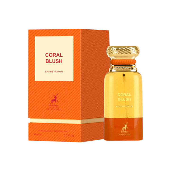 Coral Blush 80ml EDP by Maison Alhambra - Luxurious Fruity Floral Perfume