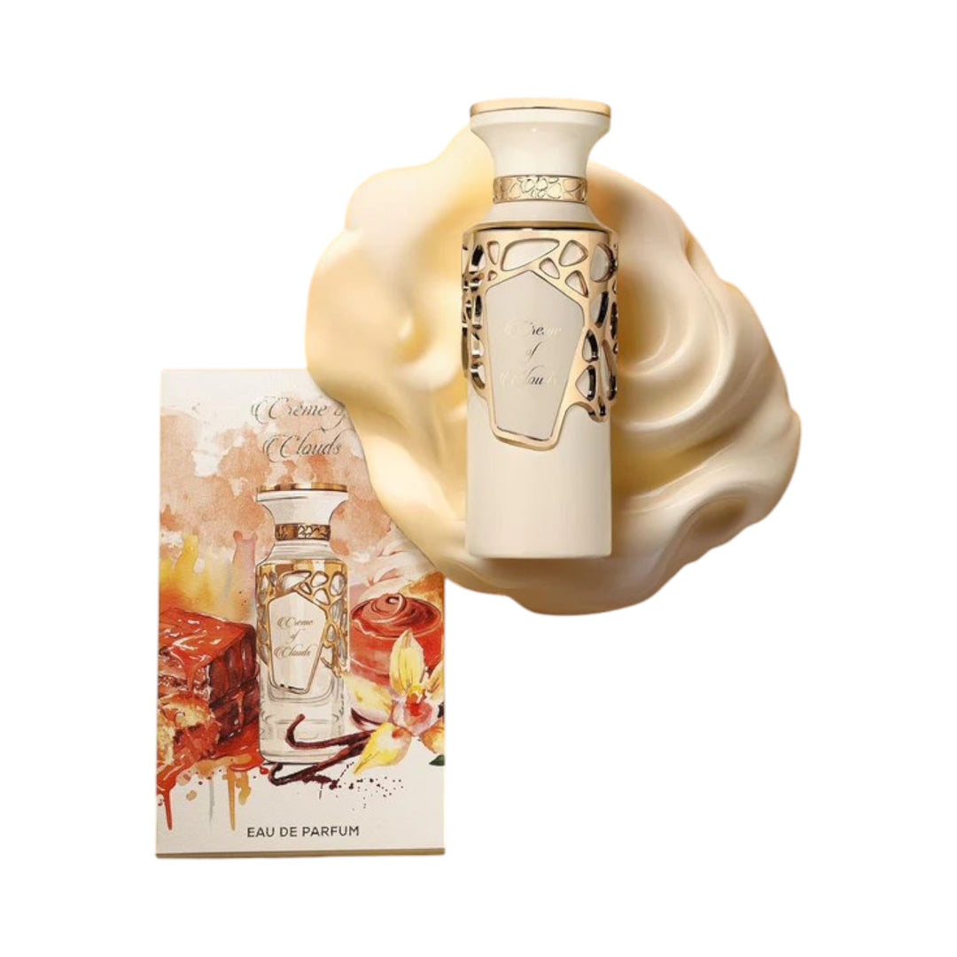 Crème of Clouds 100ml EDP by Fragrance World – A Soft & Sweet Vanilla Coconut Fragrance