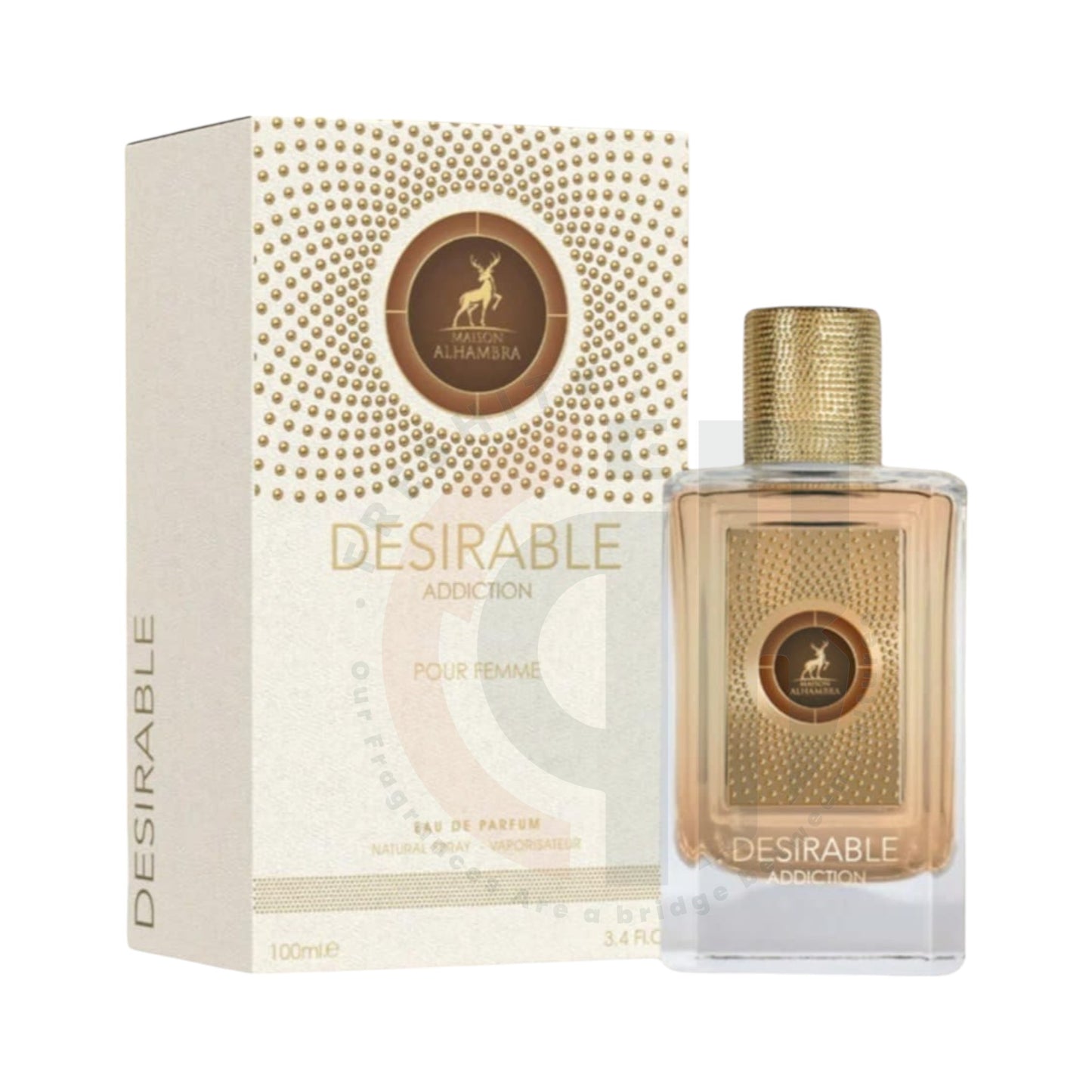 Desirable Addiction 100ml EDP by Maison Alhambra – Gourmand Citrus Perfume