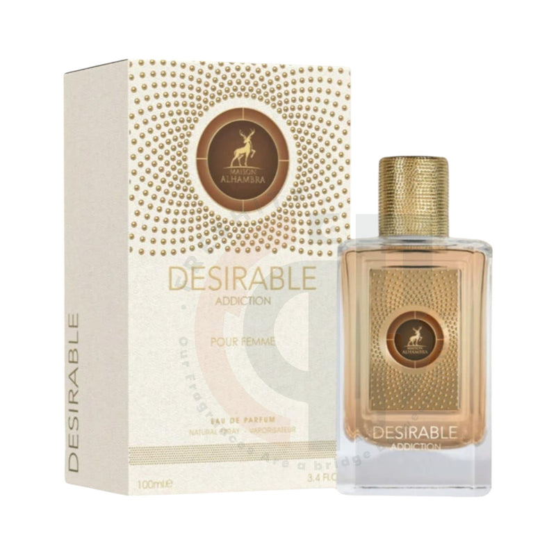 Desirable Addiction 100ml EDP by Maison Alhambra – Gourmand Citrus Perfume