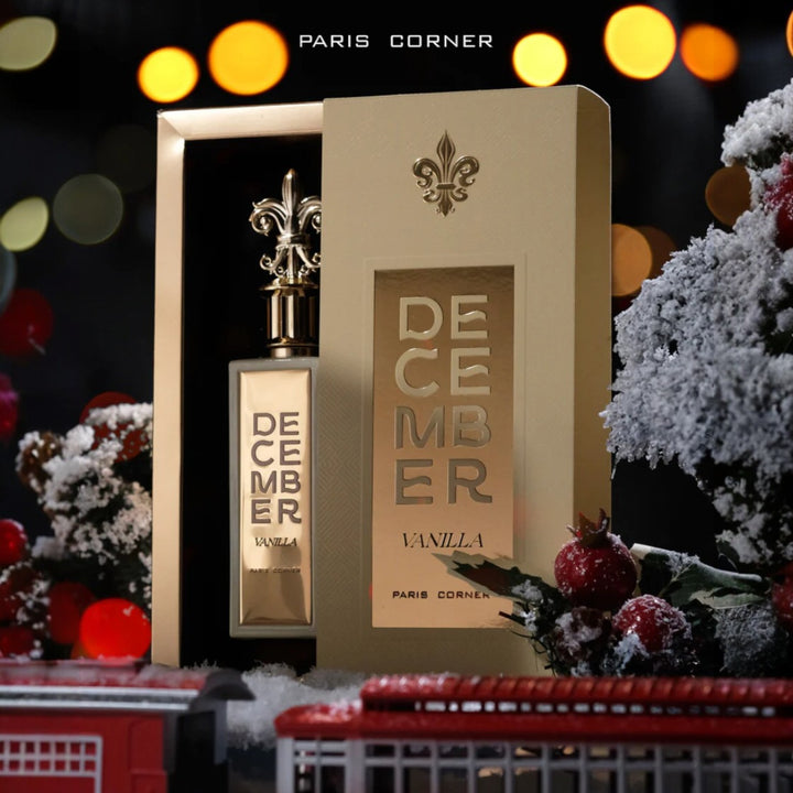 December Vanilla 85ml EDP by Paris Corner – Luxurious Vanilla Perfume