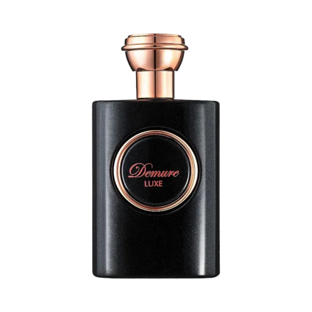 Demure Luxe Perfume 80ml EDP bottle by Fragrance World