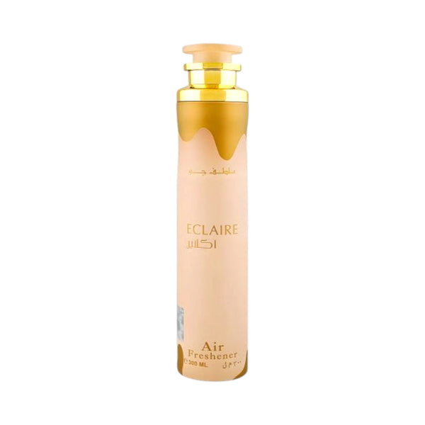 Eclaire Air Freshener 300ml by Lattafa – Sweet Vanilla Caramel Scent