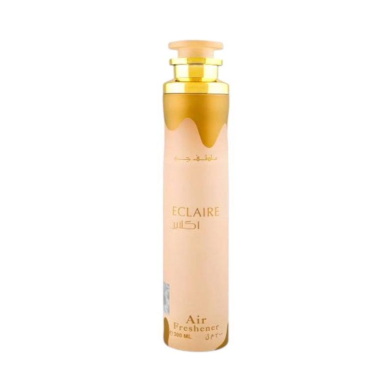 Eclaire Air Freshener 300ml by Lattafa – Sweet Vanilla Caramel Scent