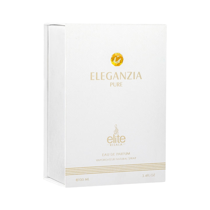 Eleganzia Pure 100ml EDP – Fresh Citrus Green Perfume by Risala Elite