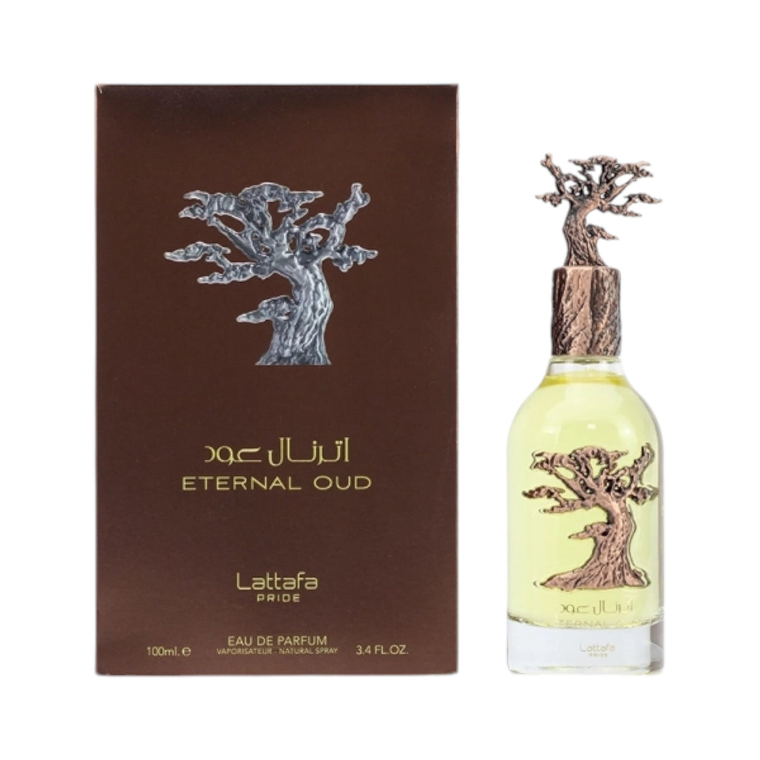 Eternal Oud Perfume 100ml EDP by Lattafa Pride - Luxurious Oud Fragrance