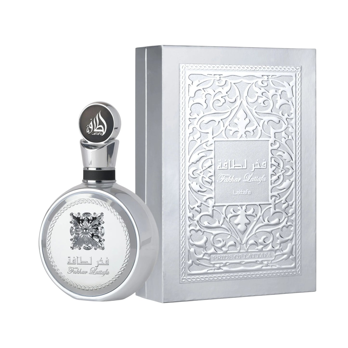 Fakhar Lattafa Platin 100ml EDP – Spicy Woody Men’s Perfume by Lattafa