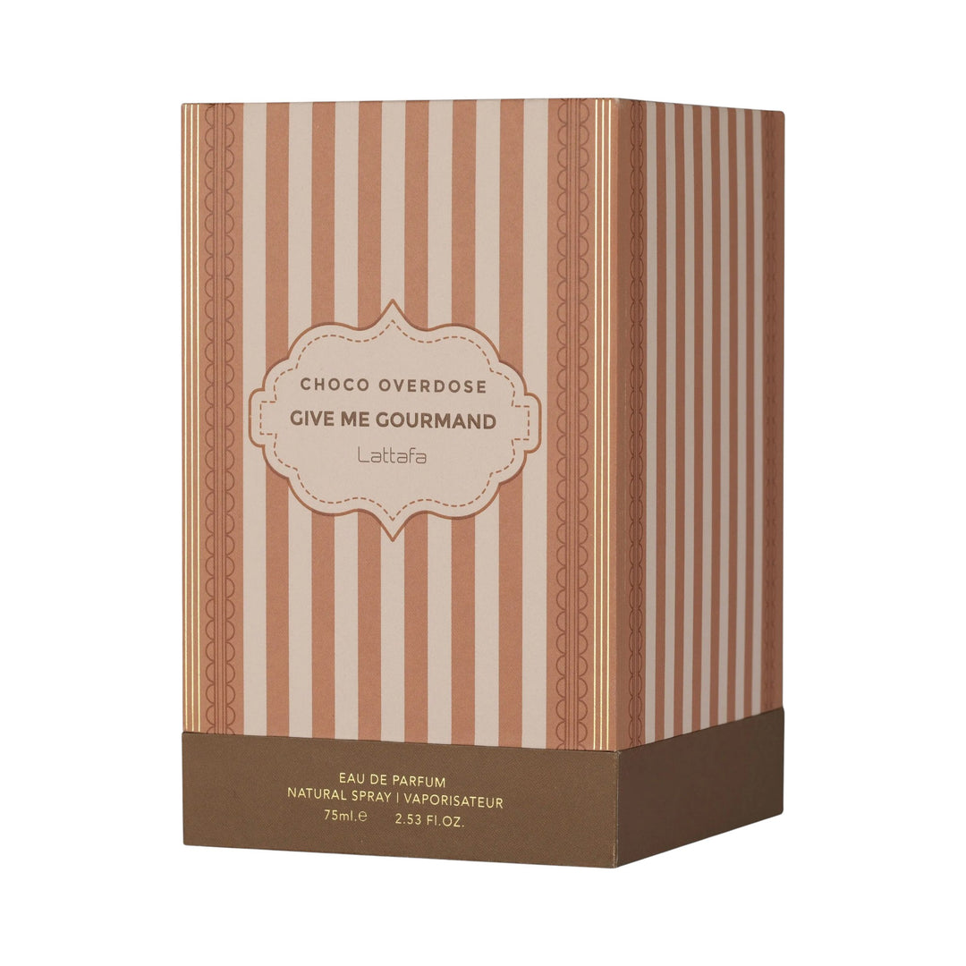 Choco Overdose 75ml EDP by Lattafa – Chocolate Vanilla Perfume