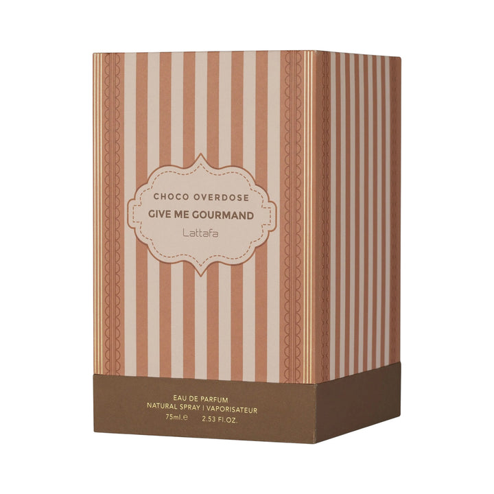 Choco Overdose 75ml EDP by Lattafa – Chocolate Vanilla Perfume