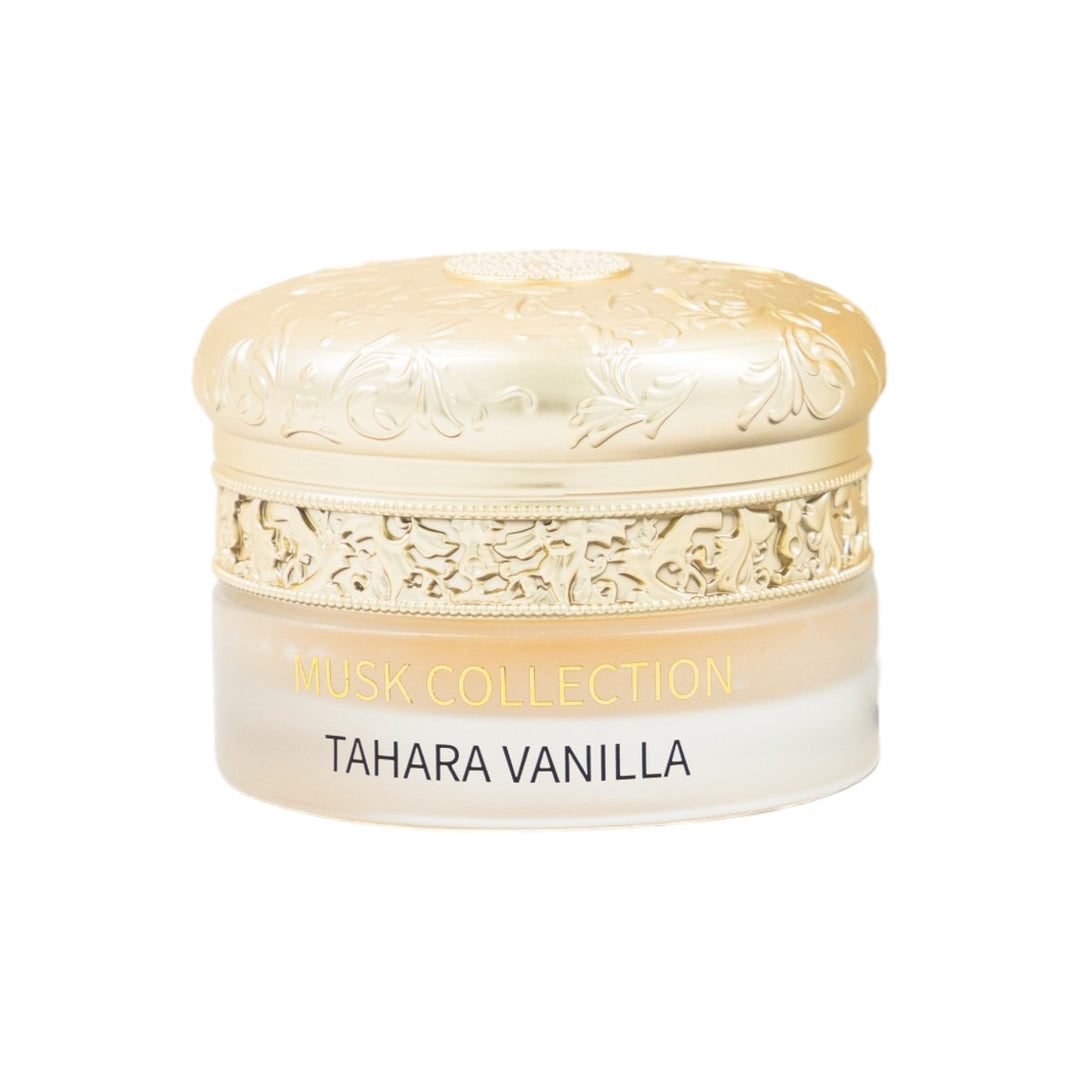 Musk Tahara Vanilla Mukhammaria 25g by Gulf Orchid – Musky Floral Balm for Hair and Body