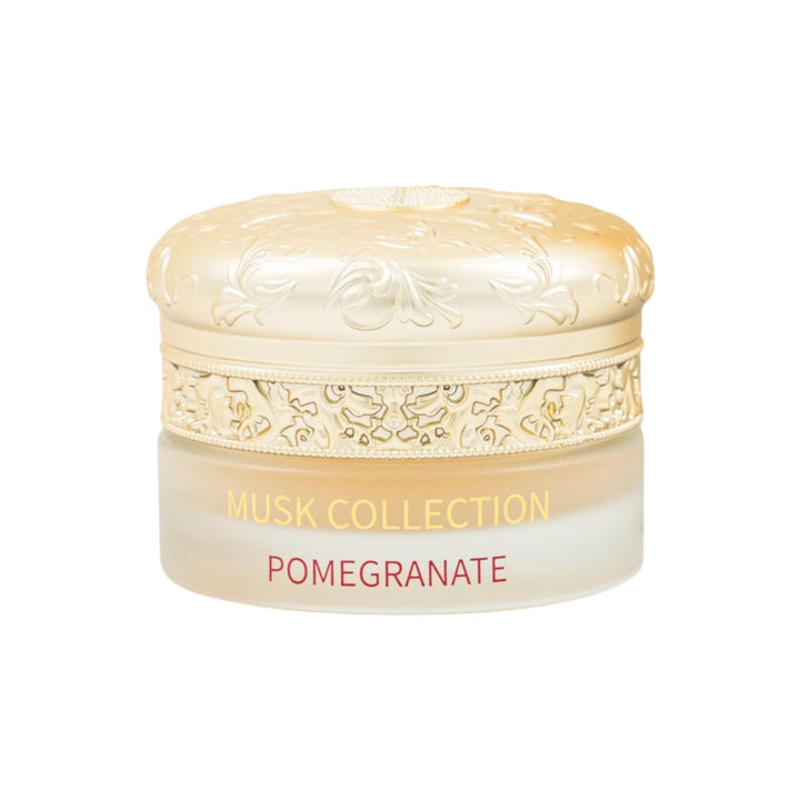 Musk Tahara Pomegranate Mukhammaria 25g by Gulf Orchid – Fruity Musky Balm for Hair and Body