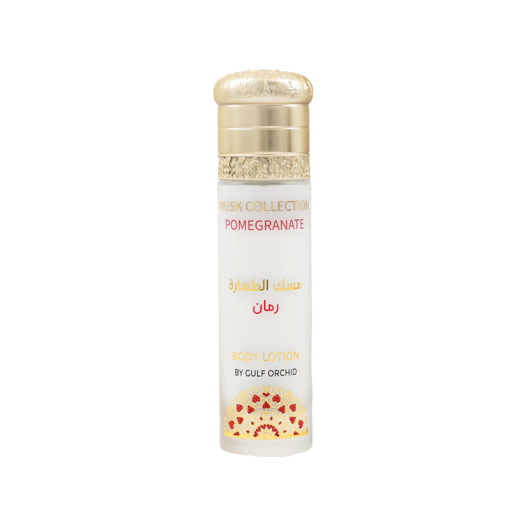Musk Tahara Pomegranate Body Lotion 110ml by Gulf Orchid – Musky Fruity Hydration