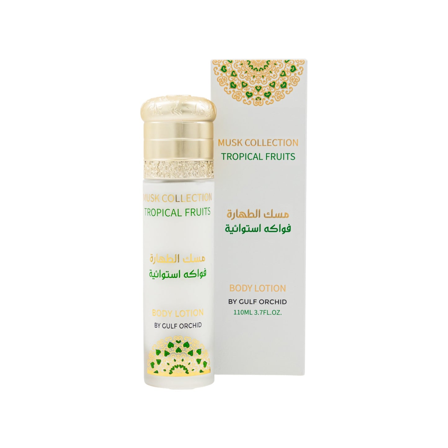 Musk Tahara Tropical Fruits Body Lotion 110ml by Gulf Orchid – Hydrating Musky Floral Care