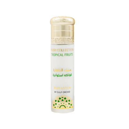 Musk Tahara Tropical Fruits Body Lotion 110ml by Gulf Orchid – Hydrating Musky Floral Care