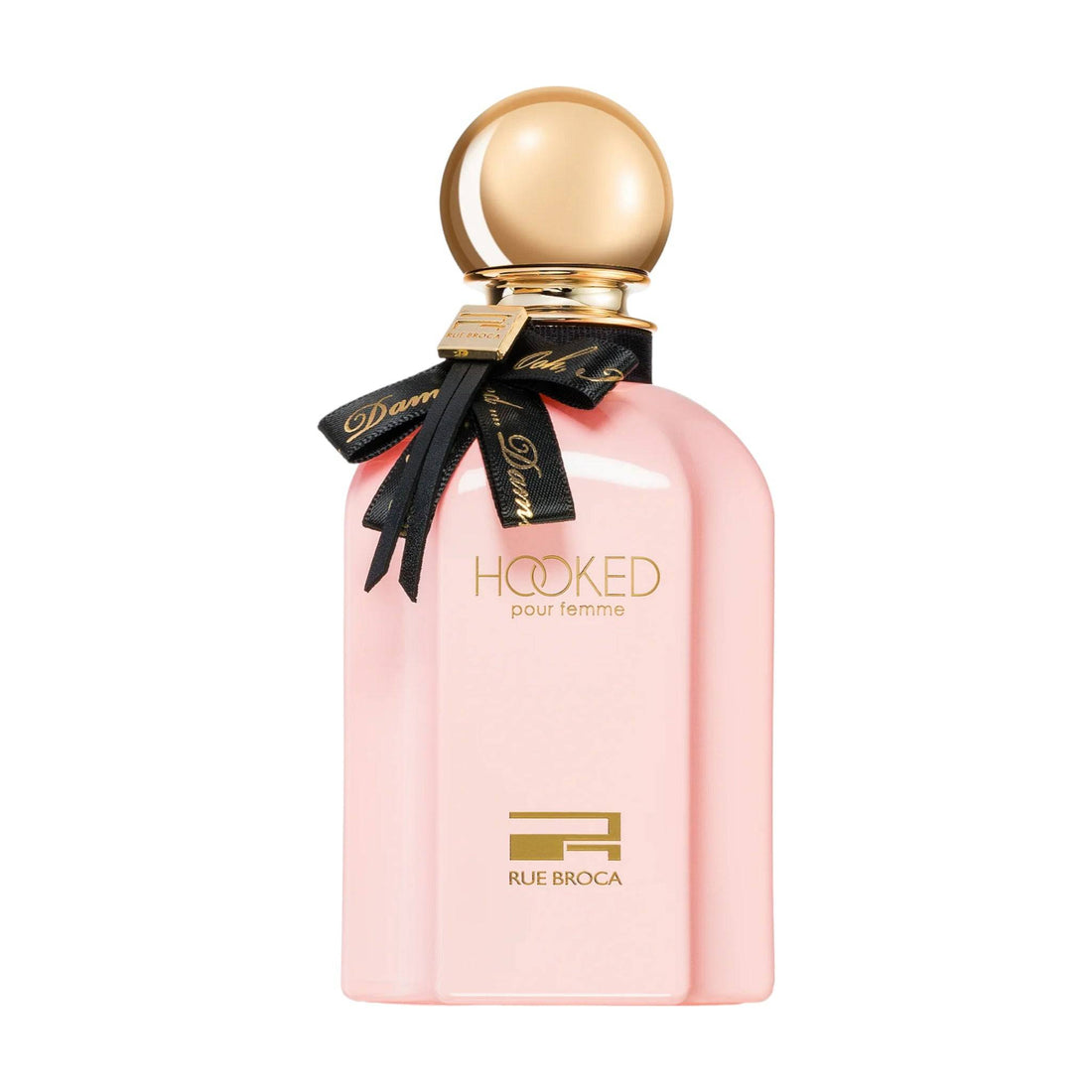 Luxurious 100ml bottle of Rue Broca Hooked Pour Femme Eau de Parfum, representing its blend of spicy and fruity notes.