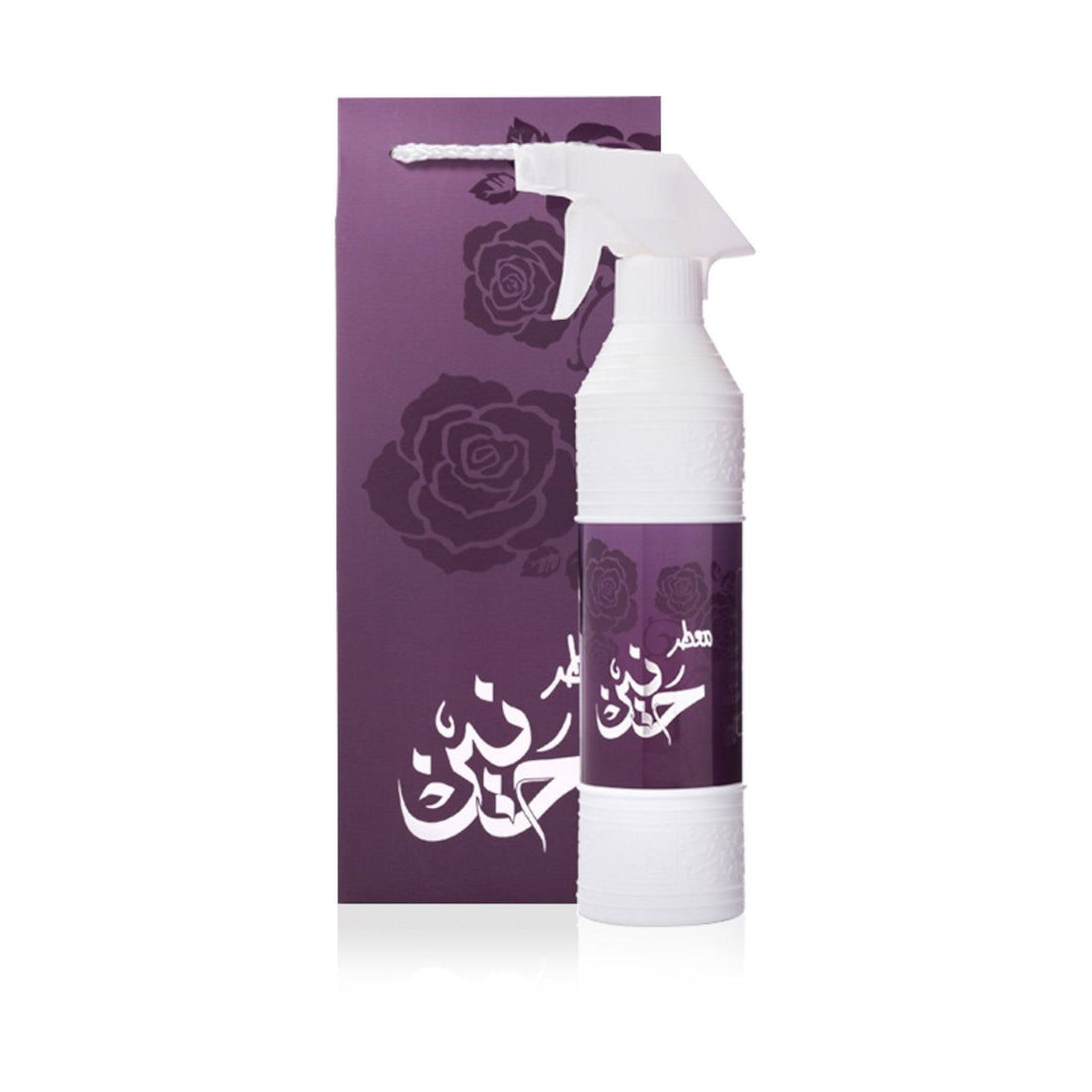 500ml bottle of Haneen Air Freshener by Oud Lover, infused with Taif rose extract for a refreshing and long-lasting scent.