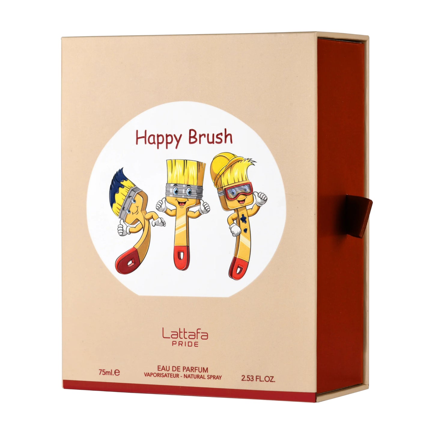 Happy Brush 75ml EDP by Lattafa Pride – Sweet & Fruity Kids' Fragrance Bottle