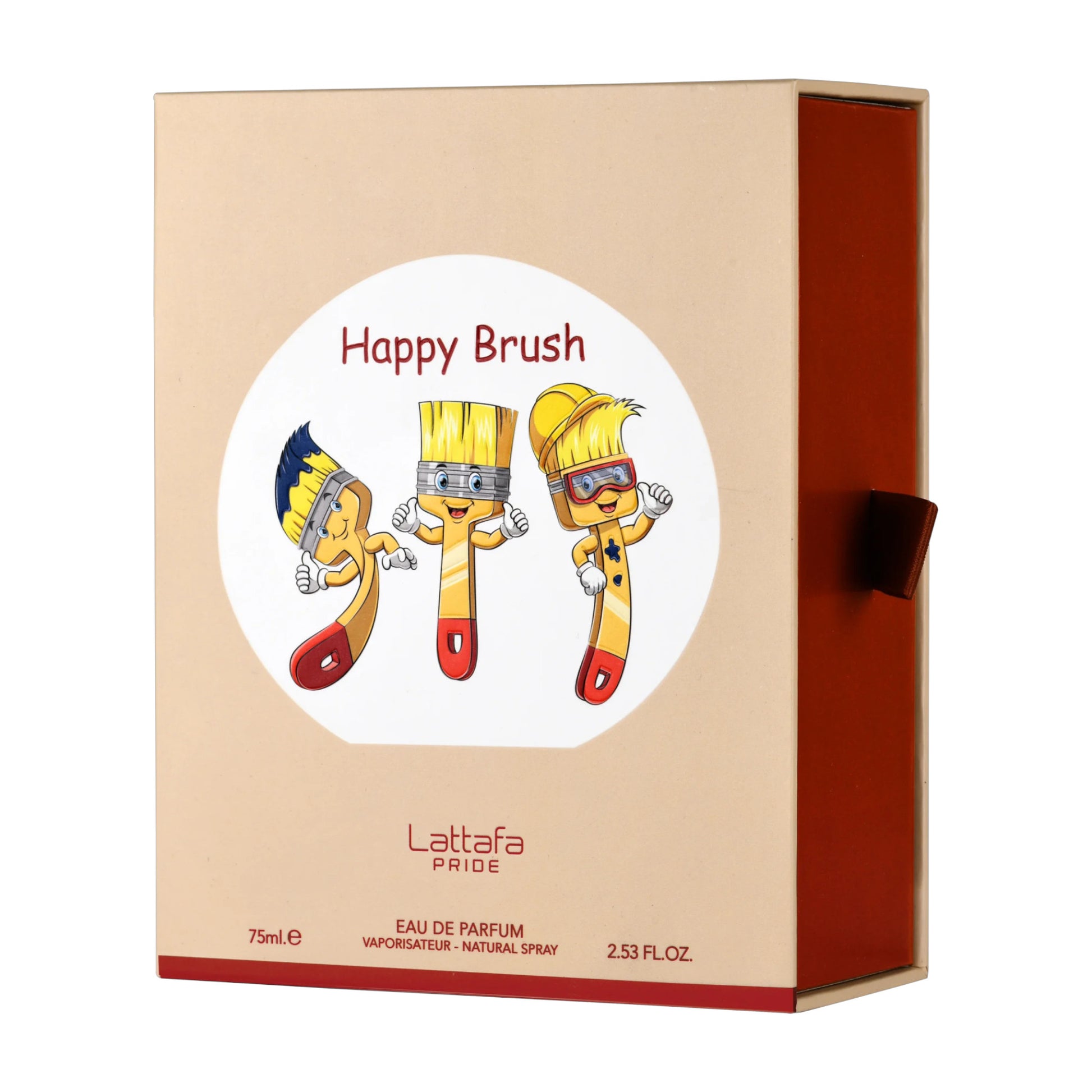 Happy Brush 75ml EDP by Lattafa Pride – Sweet & Fruity Kids' Fragrance Bottle