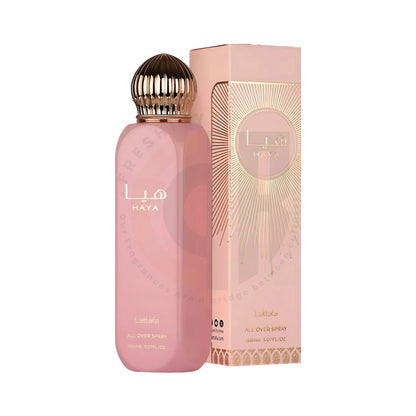 Haya All Over Spray 150ml by Lattafa – Fruity Floral Body Mist