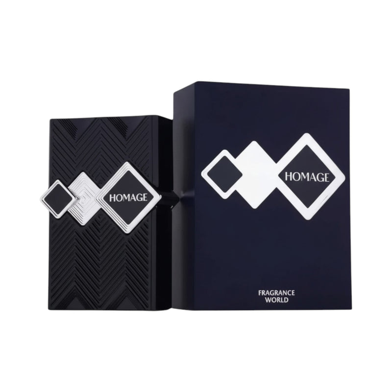 Homage 100ml EDP by Fragrance World – Woody Floral Perfume